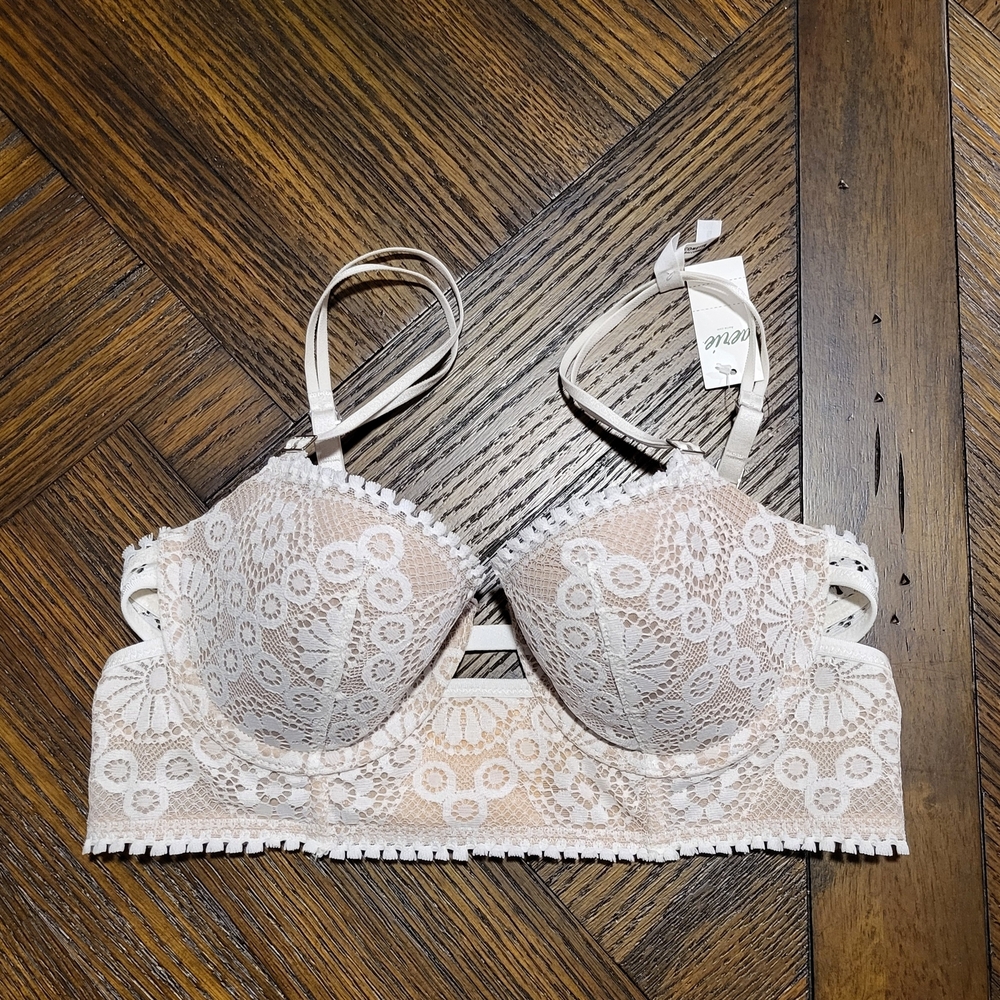 New Aerie Padded Lace Bra